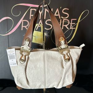 Michael Kors Medium Leather Satchel